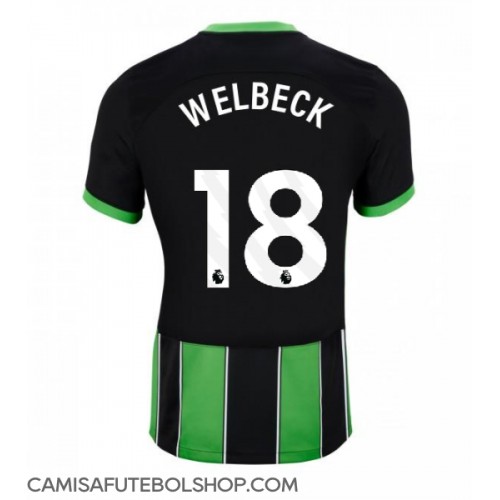 Camisa de time de futebol Brighton Danny Welbeck #18 Replicas 3º Equipamento 2024-25 Manga Curta